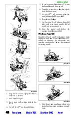 Preview for 490 page of Arctic Cat 2012 
700 i Cruiser Operator'S Manual