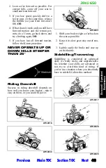 Preview for 491 page of Arctic Cat 2012 
700 i Cruiser Operator'S Manual