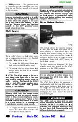 Preview for 496 page of Arctic Cat 2012 
700 i Cruiser Operator'S Manual