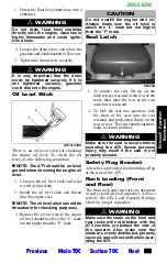 Preview for 501 page of Arctic Cat 2012 
700 i Cruiser Operator'S Manual