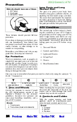 Preview for 555 page of Arctic Cat 2012 
700 i Cruiser Operator'S Manual