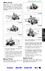 Preview for 572 page of Arctic Cat 2012 
700 i Cruiser Operator'S Manual