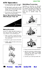 Preview for 664 page of Arctic Cat 2012 
700 i Cruiser Operator'S Manual