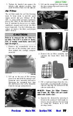 Preview for 695 page of Arctic Cat 2012 
700 i Cruiser Operator'S Manual