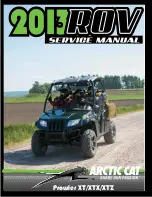 Arctic Cat 2013 Prowler XT Service Manual preview