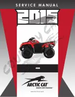 Arctic Cat 2015 400 Service Manual preview