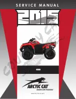 Preview for 1 page of Arctic Cat 2015 400 Service Manual