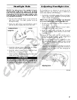 Предварительный просмотр 29 страницы Arctic Cat 2015 Pantera 7000 Service Manual