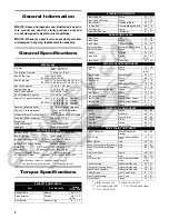 Preview for 4 page of Arctic Cat 2015 XR Service Manual