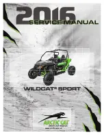 Arctic Cat 2016 Wildcat Sport Service Manual preview