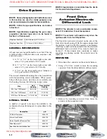 Предварительный просмотр 100 страницы Arctic Cat 450 2010 Service Manual