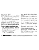 Preview for 6 page of Arctic Cat 450 XC 2011 Operator'S Manual