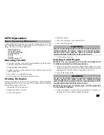 Preview for 29 page of Arctic Cat 450 XC 2011 Operator'S Manual