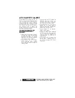 Preview for 6 page of Arctic Cat 550 H1 EFI Manual