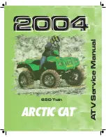 Arctic Cat 650 Twin2004 Service Manual предпросмотр