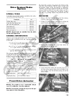 Предварительный просмотр 125 страницы Arctic Cat 700 Diesel 2015 Service Manual