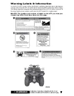 Preview for 9 page of Arctic Cat ALTERRA 400 Operator'S Manual