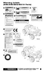 Предварительный просмотр 11 страницы Arctic Cat ATV 2005 Operator'S Manual