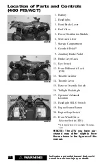 Предварительный просмотр 14 страницы Arctic Cat ATV 2005 Operator'S Manual