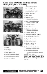 Предварительный просмотр 15 страницы Arctic Cat ATV 2005 Operator'S Manual