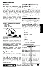 Предварительный просмотр 27 страницы Arctic Cat ATV 2005 Operator'S Manual