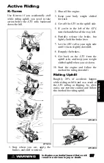 Предварительный просмотр 39 страницы Arctic Cat ATV 2005 Operator'S Manual