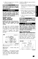 Предварительный просмотр 69 страницы Arctic Cat ATV 2005 Operator'S Manual