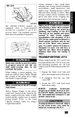 Предварительный просмотр 79 страницы Arctic Cat ATV 2005 Operator'S Manual