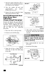 Предварительный просмотр 88 страницы Arctic Cat ATV 2005 Operator'S Manual