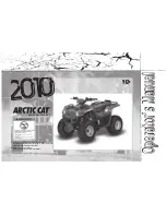 Arctic Cat ATV 2010 Operator'S Manual preview