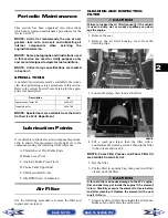 Предварительный просмотр 11 страницы Arctic Cat ATV 250 Utility 2009 Service Manual