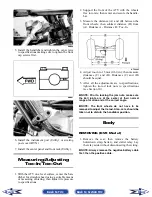 Предварительный просмотр 125 страницы Arctic Cat DVX 250 2007 Service Manual