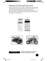 Предварительный просмотр 9 страницы Arctic Cat DVX 250 Operator'S Manual