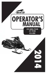 Arctic Cat M6000 Operator'S Manual preview