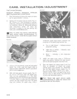 Предварительный просмотр 78 страницы Arctic Cat Panther 1974 Manual