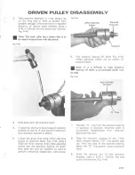 Предварительный просмотр 147 страницы Arctic Cat Panther 1974 Manual