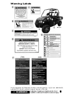 Предварительный просмотр 7 страницы Arctic Cat PROWLER 500 HDX Operator'S Manual