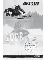 Arctic Cat S2008ACAAAUSG Operator'S Manual preview