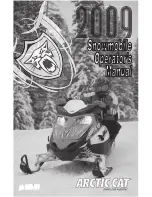 Arctic Cat S2009BCDFCOSL Operator'S Manual preview