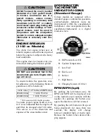 Preview for 12 page of Arctic Cat S2009BCDFCOSL Operator'S Manual