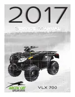 Предварительный просмотр 1 страницы Arctic Cat VLX 70002017 Service Manual