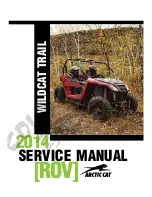 Предварительный просмотр 1 страницы Arctic Cat Wildcar Trail Service Manual