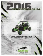 Preview for 1 page of Arctic Cat WILDCAT 4X Service Manual