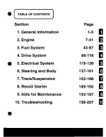 Preview for 3 page of Arctic Cat Wildcat EFI 1994 Service Manual