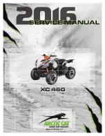 Arctic Cat XC 450 2016 Service Manual предпросмотр