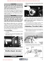 Preview for 12 page of Arctic Cat XC 450i 2012 Service Manual