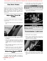 Preview for 14 page of Arctic Cat Y-12 2008 Manual