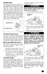 Предварительный просмотр 17 страницы Arctic Cat ZR 120 2021 Operator'S Manual