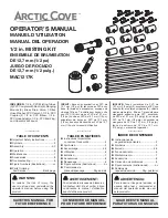 Arctic Cove MAC1217K Operator'S Manual preview