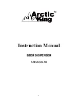 Arctic King ABDA049AS Instruction Manual предпросмотр